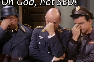 Oh God, not SEO!